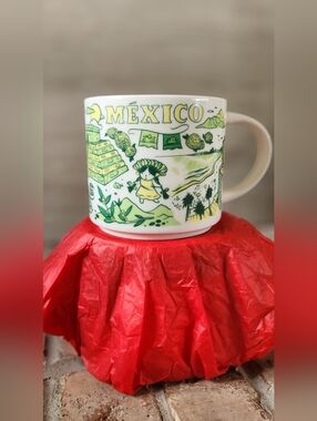 Starbucks Been There Series coffee mug featuring Mexico.